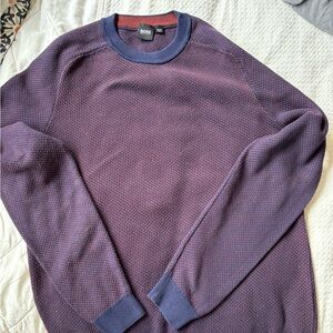 Boss Crew Neck 2 Tone Sweater Size L